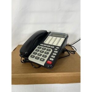 ECI DKT-525MD Digital Multi-Line Office Desk Phone Charcoal Grey LCD Display